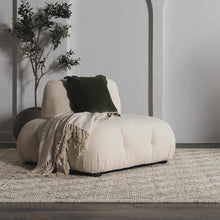 Load image into Gallery viewer, Ramsbury Beige Trellis Wool Rug