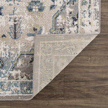 Load image into Gallery viewer, Cabacungan Gray & Blue Washable Area Rug
