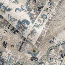 Load image into Gallery viewer, Cabacungan Gray & Blue Washable Area Rug
