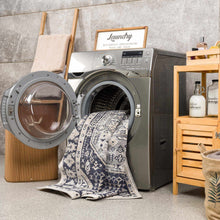 Load image into Gallery viewer, Cabacungan Cream & Gray Washable Area Rug
