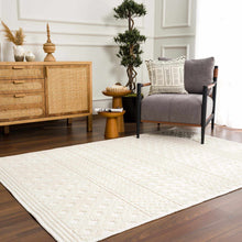 Load image into Gallery viewer, Drago White Washable Area Rug