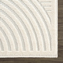 Load image into Gallery viewer, Deron White Washable 3D Rug