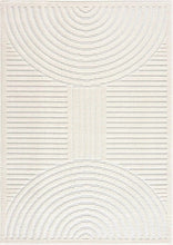Load image into Gallery viewer, Deron White Washable 3D Rug