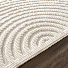 Load image into Gallery viewer, Deron White Washable 3D Rug