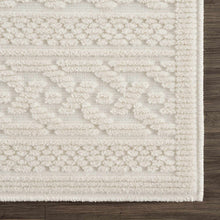 Carregar imagem no visualizador da galeria, Fadey White 3D Washable Rug