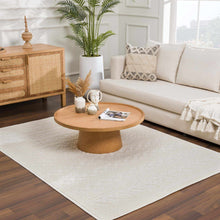 Carregar imagem no visualizador da galeria, Fadey White 3D Washable Rug