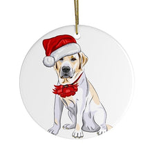 Carregar imagem no visualizador da galeria, Labrador Retriever Christmas Ornament