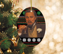 Carregar imagem no visualizador da galeria, Laughing Leonardo DiCaprio Meme Christmas Ornament