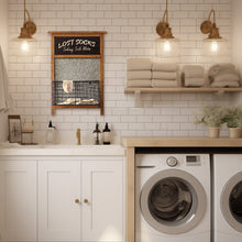 Carregar imagem no visualizador da galeria, Farmhouse Lost Socks Storage Wall Basket