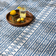 Load image into Gallery viewer, Madras Light Blue Green All Over Performance Area Rug