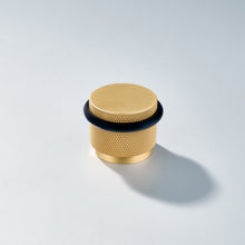 Load image into Gallery viewer, Bastion - Classic Knurled Solid Brass Door Stops