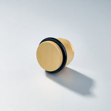 Load image into Gallery viewer, Bastion - Classic Knurled Solid Brass Door Stops