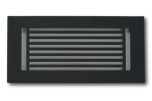 Cargar imagen en el visor de la galería, Cast Aluminum Linear Bar Vent Covers - Black