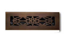 Cargar imagen en el visor de la galería, Cast Brass Empire Vent Cover - Oil Rubbed Bronze