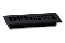 Cargar imagen en el visor de la galería, Cast Aluminum Baroque Vent Covers - Black