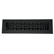 Cargar imagen en el visor de la galería, Cast Aluminum Cathedral Vent Cover - Black