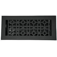 Cargar imagen en el visor de la galería, Cast Aluminum Cathedral Vent Cover - Black