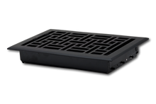 Cargar imagen en el visor de la galería, Cast Aluminum Arts & Crafts Vent Cover - Black