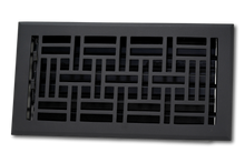 Cargar imagen en el visor de la galería, Cast Aluminum Arts & Crafts Vent Cover - Black
