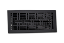 Cargar imagen en el visor de la galería, Cast Aluminum Arts & Crafts Vent Cover - Black
