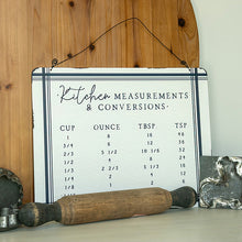 Carregar imagem no visualizador da galeria, Kitchen Conversion Metal Wall Decorative Sign