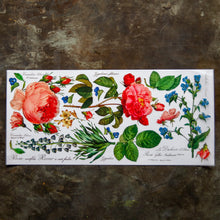 Cargar imagen en el visor de la galería, Flowers - Garden Rose - Color Transfer - 24” x 11”