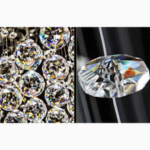 Carregar imagem no visualizador da galeria, Luxury Rectangle LED Crystal Lamp for Dining Room, Living Room