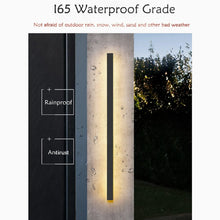 Carregar imagem no visualizador da galeria, Albizzate | Black Outdoor Waterproof Antirust Wall Lamp