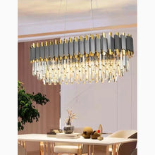 Carregar imagem no visualizador da galeria, Alfianello | Creative Drum Crystal Hanging Lighting For Living Room