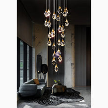 Carregar imagem no visualizador da galeria, Luxury Diamond Crystal Chandelier