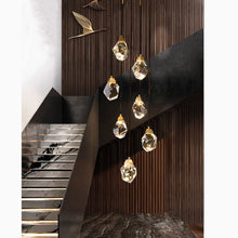 Carregar imagem no visualizador da galeria, Luxury Diamond Crystal Chandelier