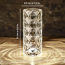 Carregar imagem no visualizador da galeria, Rose Crystal Lamp