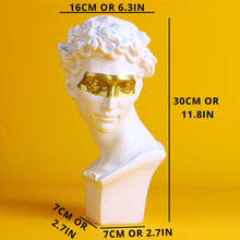 Carregar imagem no visualizador da galeria, Golden Mask David Sculpture
