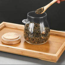 Carregar imagem no visualizador da galeria, Wooden Bamboo Jar