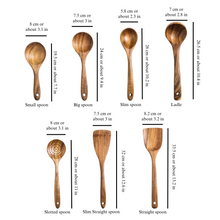 Carregar imagem no visualizador da galeria, Wooden Utensils Set