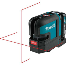 Carregar imagem no visualizador da galeria, Makita SK105DNAX 12V max CXT Lithium-Ion Cordless Self-Leveling Cross-Line Red Beam Laser Kit (2.0Ah)
