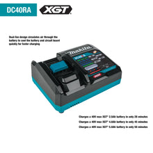 Carregar imagem no visualizador da galeria, Makita GRJ02M1 40V max XGT® Brushless Cordless AVT® Orbital Recipro Saw Kit (4.0Ah)