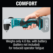 Carregar imagem no visualizador da galeria, Makita XAD02Z 18V LXT® Lithium‑Ion Cordless 3/8" Angle Drill, Tool Only