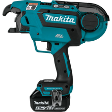 Carregar imagem no visualizador da galeria, Makita XRT01TK 18V LXT® Lithium‑Ion Brushless Cordless Rebar Tying Tool Kit (5.0Ah)