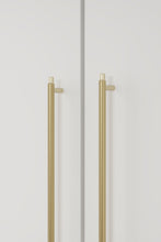 Carregar imagem no visualizador da galeria, Brushed Gold "Manor" Knurled Cabinet Knobs and Drawer Pulls