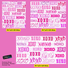 Load image into Gallery viewer, Pink XOXO Wallpaper Mural – Stylish Chic Glamour Girl’s Room Decor. #6899