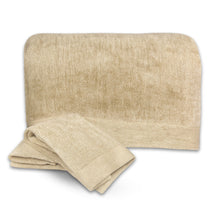Carregar imagem no visualizador da galeria, Bamboo Cotton Bath Sheet 3 Piece Set - Sand
