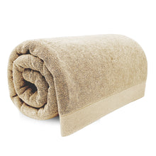 Carregar imagem no visualizador da galeria, Bamboo Cotton Bath Sheet / Beach Towel - Sand