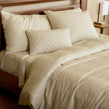Carregar imagem no visualizador da galeria, Bamboo Cotton Duvet Cover - Sand