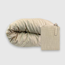Carregar imagem no visualizador da galeria, Bamboo Cotton Duvet Cover - Sand