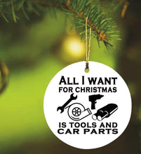 Carregar imagem no visualizador da galeria, Mechanic Quote Christmas Ornament