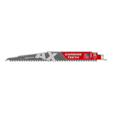 Carregar imagem no visualizador da galeria, Milwaukee 48-00-5226 SAWZALL The AX 5 TPI 9" Carbide Blades - 1PK