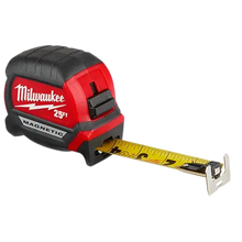 Carregar imagem no visualizador da galeria, Milwaukee 48-22-0325G 25ft Compact Wide Blade Magnetic Tape Measure 2-Pack