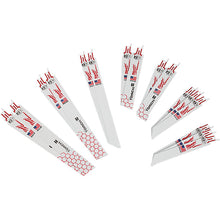 Carregar imagem no visualizador da galeria, Milwaukee 49-22-1216 SAWZALL® Metal Cutting Bi-Metal Reciprocating Blade Set (16 Piece)
