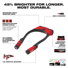 Carregar imagem no visualizador da galeria, Milwaukee 2117-21 REDLITHIUM USB 400L Neck Light